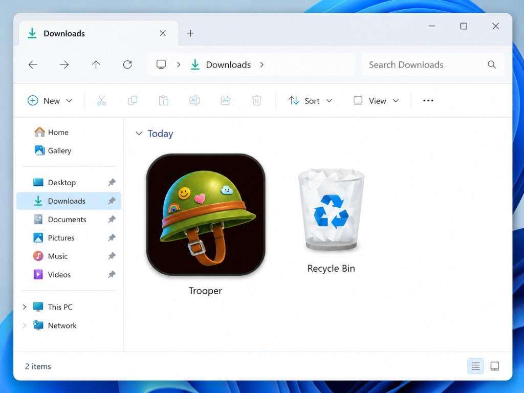 Open the Trooper installer from your Downloads folder